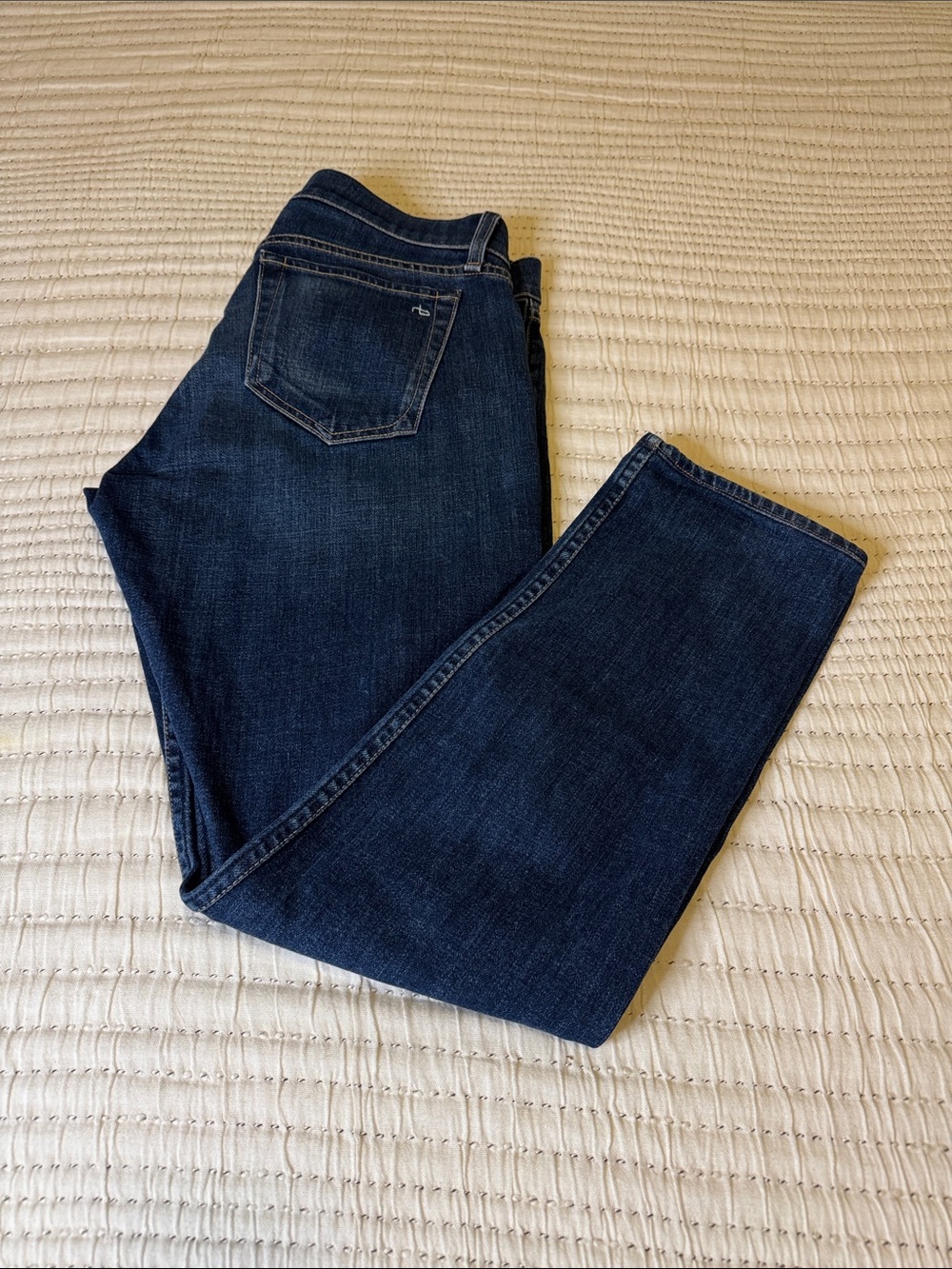 Rag & Bone Dark Blue Women’s Straight Jeans